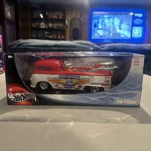 🔥2002 100% HOT WHEELS 1:18 SCALE VW CUSTOM DRAG BUS PICKUP FACTORY SEALED - Picture 1 of 3