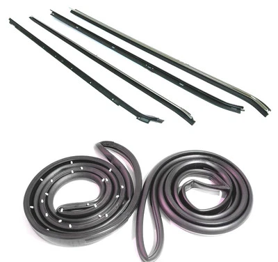 1980-1987 Chevrolet Caprice, Impala 2 dr door seals & window sweep belt line - Image 1 of 2