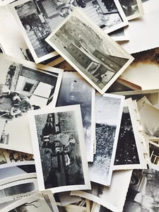 lotto collezione stock raccolta 1 KG di VECCHIE FOTOGRAFIE bianco e nero colore - Foto 1 di 1