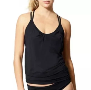 ATHLETA Hang Loose Tankini XXS Black Swim #577465 - Picture 1 of 3