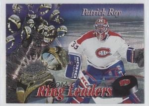 1994-95 Topps Finest Ring Leaders Patrick Roy #14 HOF