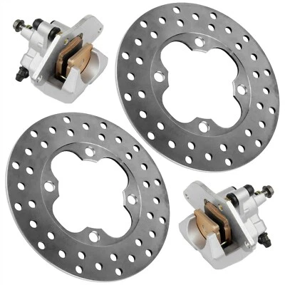 Pinza de rotor de disco de freno delantero para Honda Rancher 420 TRX420FA 4x4 AT 2010-2014 Foto 1 de 4