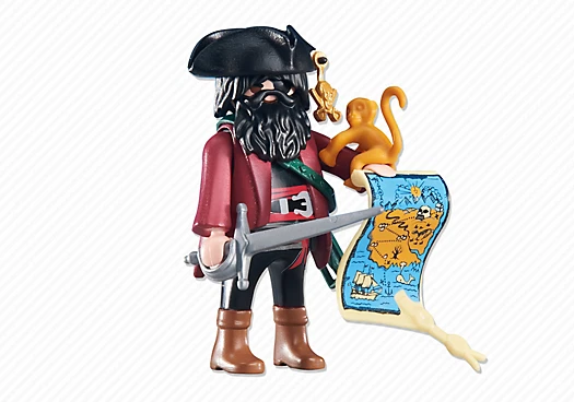 Playmobil Add-On 6433 PIRATE CAPTAIN New - Image 1 of 1