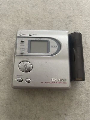 Walkman Sharp MD Portable Recorder minidisc MD-MT190H  [HS] Hors Service - Photo 1/4