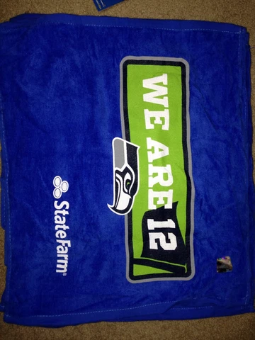 SEATTLE SEAHAWKS Nfc Superbowl Championship 2014 Sga We Are 12 Man Rally towel Cover