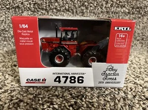 2022 ERTL 1:64 CASE IH TOY TRACTOR TIMES International 4786 4wd w/DUALS CHASE!! - Picture 1 of 4