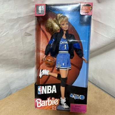 Vintage Barbie NBA Orlando Magic Basketball Collectible 1998 Mattel 20748 Team - Image 1 of 4