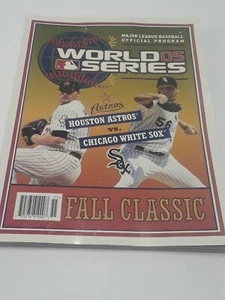 WORLD SERIES 2005 MAJOR LEAGUE BASEBALL OFFICIAL PROGRAM NEW FREE SHIPPING - Picture 1 of 12