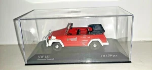 VOLKSWAGEN 181 FEUERWEHR NEUWIED ROSSA MINICHAMPS SCALA 1:43 - Foto 1 di 1