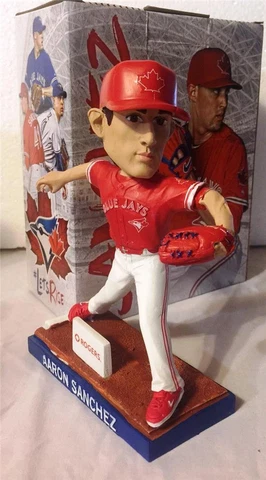 2017 TORONTO BLUE JAYS AARON SANCHEZ SGA BOBBLEHEAD ~ NIB Cover