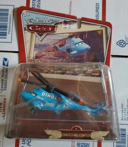 Disney Cars Deluxe DINOCO HELICÓPTERO WOC GRAN TARJETA - Imagen 1 de 3