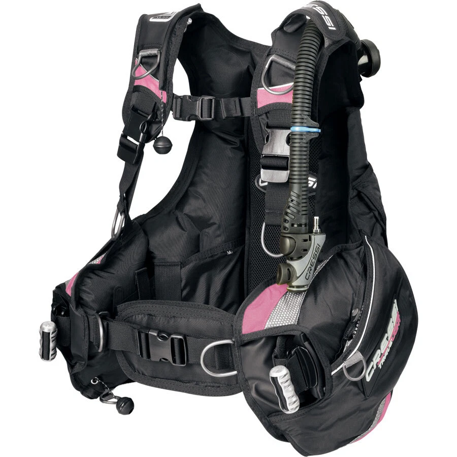 Cressi Sub Mujer Travelight Ultra Ligero Buceo Viaje BC BCD PEQUEÑO Rosa Foto 1 de 1