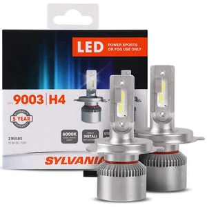 Sylvania 9003 | H4 LED Powersport Headlight Bulbs, Off-Road Use/Fog Lights - 2PC - Picture 1 of 7