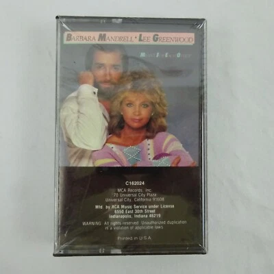 Barbara Mandrell Lee Greenwood Cassette Meant For Each Other new sealed - Image 1 of 3
