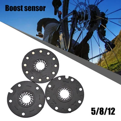 Electric Bike 3 Pin Bafang PAS 12 Magnet Pedal Assist Speed Sensor Ebike ClipOn