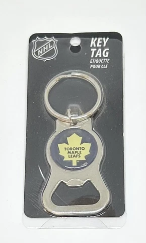 NEW Toronto Maple Leafs NHL Hockey Key Chain Ring Bottle Opener Cover