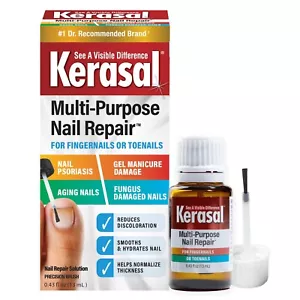 Kerasal MEHRZWECKNAGELREPARATUR für FINGERNÄGEL oder ZEHENNÄGEL Psoriasis Pilz - Bild 1 von 12