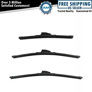 Trico Ice & Ice Windshield Wiper Blade Front & Rear 3pc Set - Picture 1 of 4