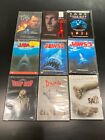 Jaws, Jaws 2, Jaws 3, Dracula, Saw, Dark City, From Hell, Ninth Gate & Deep Red