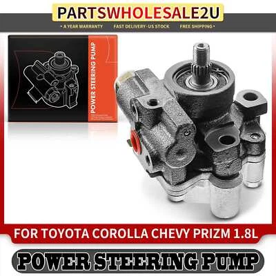 Bomba de dirección asistida para Toyota Corolla Chevrolet Prizm 1998-2000 L4 1,8 L gasolina Foto 1 de 4