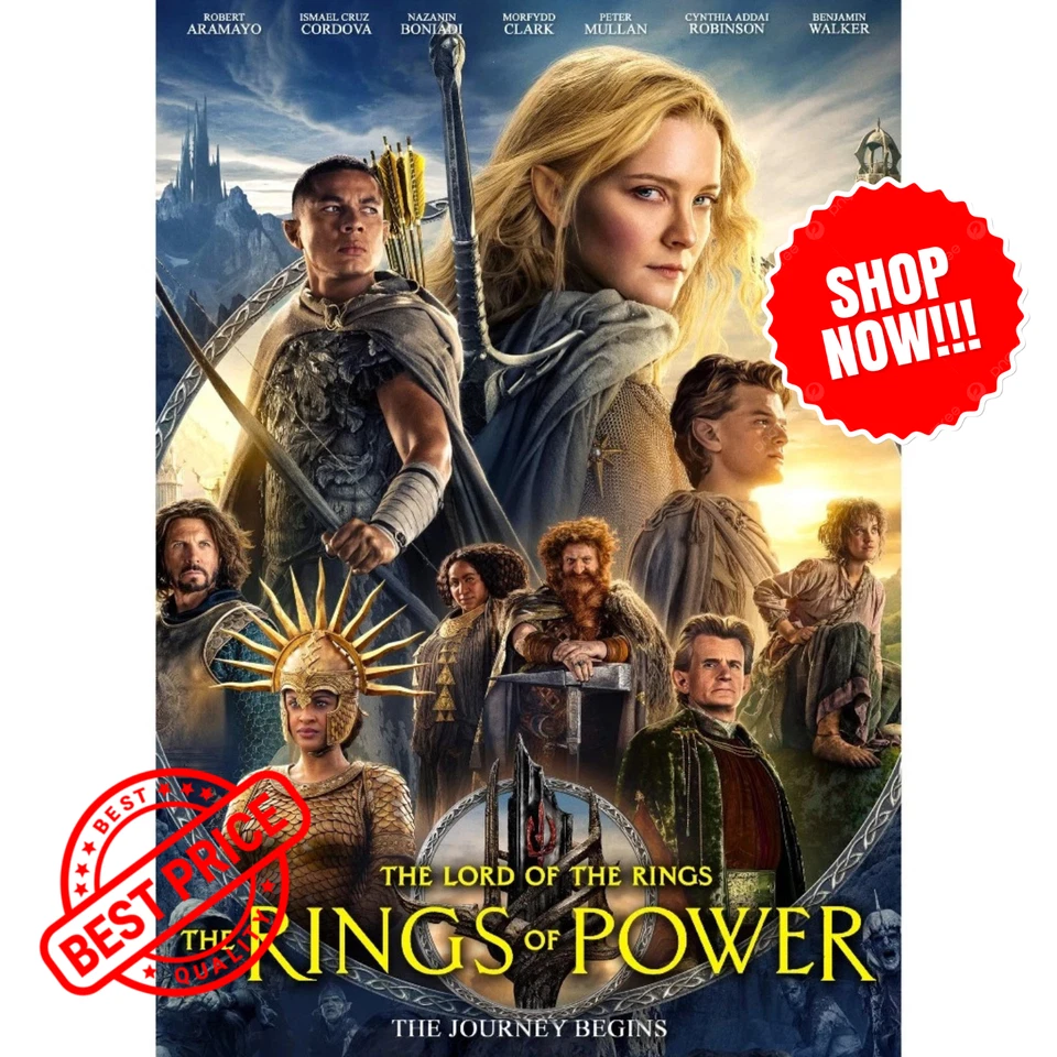 DVD Bluray The Lord of the Rings: The Rings of Power Complete Series Season 1 - Image 1 of 4