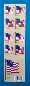 US Stamps, Scott #4191 41¢ 2001 American Flag booklet pane of 20 Mint. Fresh! - Picture 1 of 2