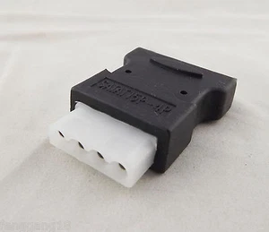 SATA 15 Pin Male Power Connecter to 4 pin Molex Female Adapter Converter Changer - Picture 1 of 7