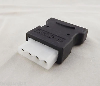 4 Pin Molex PC IDE Female to 15 Pin SATA Male Power Adapter Convertor Connector - Image 1 of 4