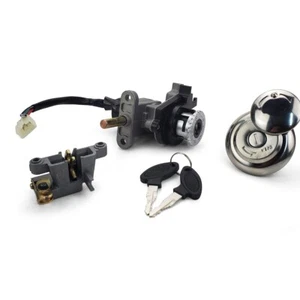 Key Switch Ignition Lock Set - for GY6 150cc Retro Style Scooters - Picture 1 of 5
