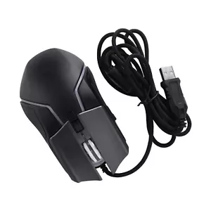 Gaming Mouse Adjustable Dpi Mechanical Ergonomic Rgb Lighting Wired Mice For MPF - Picture 1 of 24