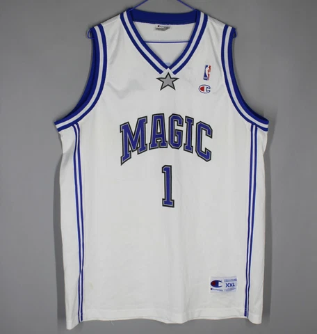 ORLANDO MAGIC #1 TRACY McGRADY BASKETBALL JERSEY SHIRT CHAMPION NBA TOP XXL Cover