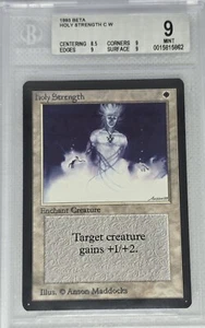 MTG 1x Beta Holy Strength BGS 9 Mint! - Bild 1 von 2