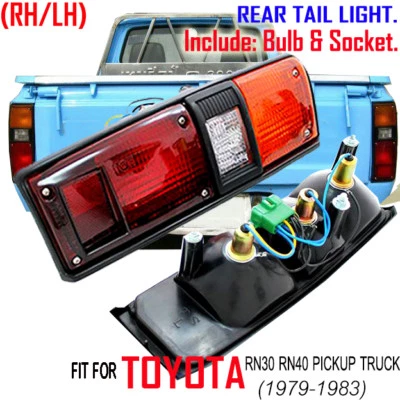 Par de luces traseras izquierda+derecha para camioneta Toyota Hilux 1978-83 4x4 DLX SR5 22R Foto 1 de 4