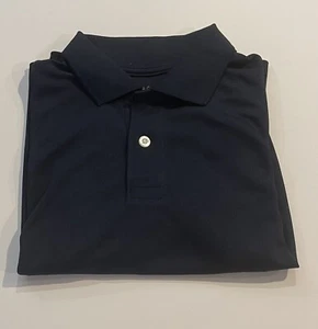 Cat & Jack Boys Navy Short Sleeve Performance Uniform Polo Shirt NWT— Dri-Fit - Picture 1 of 1