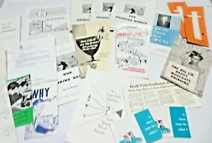 MICHIGAN TEMPERANCE FOUNDATION BOOKS, LETTERS, WCTU ATF 56-64 DATED COLLECTION - Picture 1 of 8