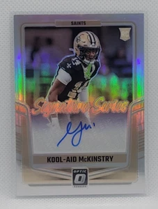 2024 Optic Kool-Aid McKinstry RC Auto Signature Series Silver Prizm Saints - Picture 1 of 2