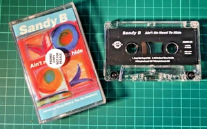 Cassette Single, Sandy B Ain’t No Need To Hide *Promo Copy* 1997 R&B, New - Picture 1 of 2