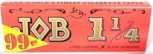 JOB 1 1/4  Rolling Papers Orange Slow Burning PER PCK *DISCOUNTS* FREE SHIPPING! - Picture 1 of 1