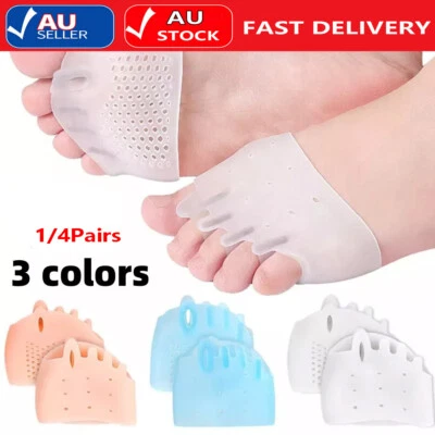 1/4Pair Women Hyggear Silicone Toe Separator, Hyggear Silicone Toe Separators - image 1 of 4