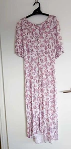 JUST JEANS sz 8 Pretty Paisley Print Maxi Style Dress - Picture 1 of 5