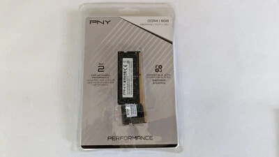 M4S08682JGGG39-12 PNY LAPTOP MEMORY 8GB DDR4 2400 PC4 19200 CL17 - Image 1 of 2
