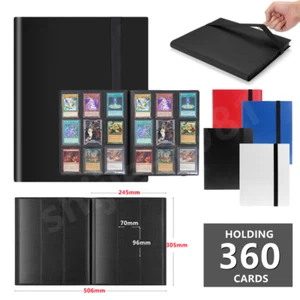 9-Pocket PLAYING CARDS Trading Card Binder A4 Album Folder - 360+ Cards Holder - Picture 1 of 16