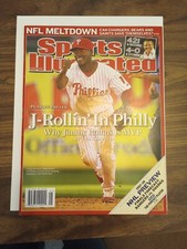 October 8 2007 Jimmy Rollins Philadelphia Phillies Baseball Sports Illustrated