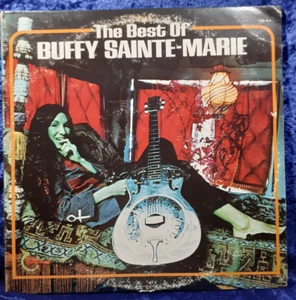 "The Best of Buffy Sainte-Marie" - Vanguard - VSD-3 - 1970 - 2 record set - EX - Imagen 1 de 8