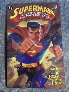Superman Adventures of The Man of Steel DC TPB NUOVO RARO FUORI PRODUZIONE 1997 1° stampa - Foto 1 di 2
