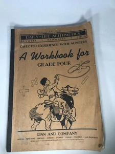 1938 4th Grade Arithmetics Workbook - Picture 1 of 7