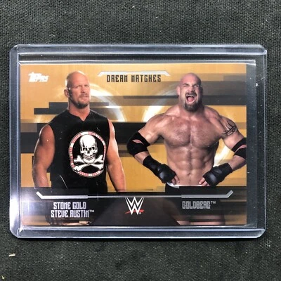Бронзовые матчи 2017 WWE Undisputed Dream 69/99 Steve Austin Goldberg Stone Cold - Изображение 1 из 3