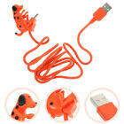  Dog Charging Cable Toy for Home Models Smartphone USB Funny Charger Portable