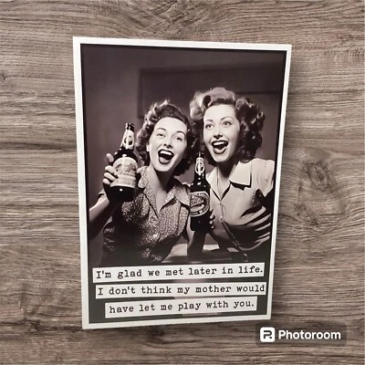 Katie Doodle Happy Birthday Greeting Card Her Friend Funny Cute Blank Inside