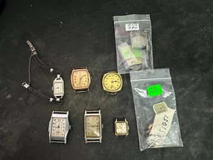 8 x Reloj de pulsera automático vintage Art deco para repuestos - Imagen 1 de 8